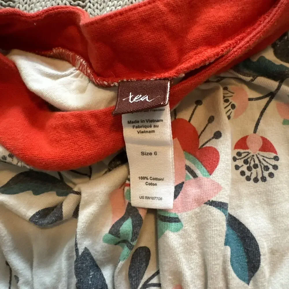 Tea Collection Floral Dress ~ 6